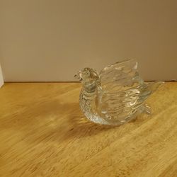 Dove Bird Voltive Candle Holder Paperweight 