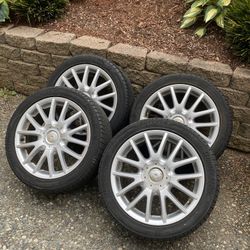 17” 5x112 Wheels and tires 225/45/17
