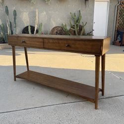 Mid Century Style Console Table 