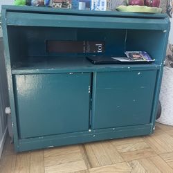 Small Green Side Table 