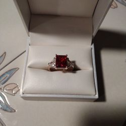 New Lab Created Ruby/Cubic Zirconia 