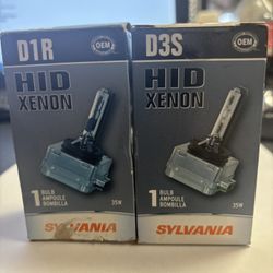sylvania headlight bulb HID Xenon D1R And D3S 35w 