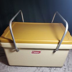 Vintage Coleman Cool box Picnic Hamper - Cooler Chiller - Twin Handle