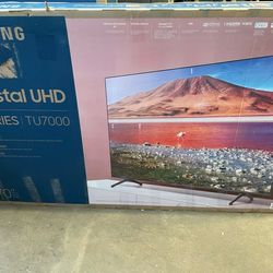 Tv Samsung 70", 4k, TU7000, Cristal Display, HDR, Excellent 