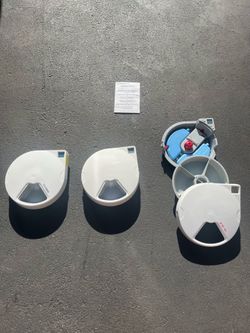 3 Cat Mate C500 Automatic Pet Feeders