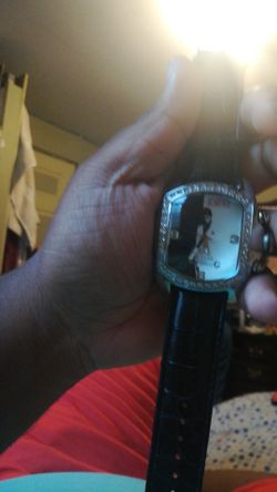Scarface silver watch