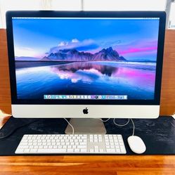 Apple iMac 27” 5K Late 2012 3.4GHz i7 16GB RAM 3.12TB Fusion Drive OS CATALINA iMovie/GarageBand!!