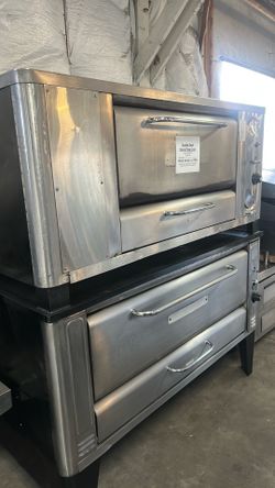 Double Deck Stone Pizza Oven