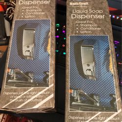 Two Liquid Soap dispensers- New