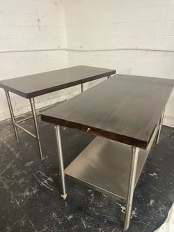 Kitchen Prep tables
