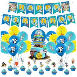 Baby Looney Tunes Birthday Party Decorations (New)