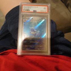 JP WARTORTLE MINT 9 PSA