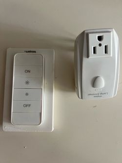 Instapark Lamp Dimmer Switch for LED, Edison, Halogen, Incandescent Bulbs Wireless Remote Control
