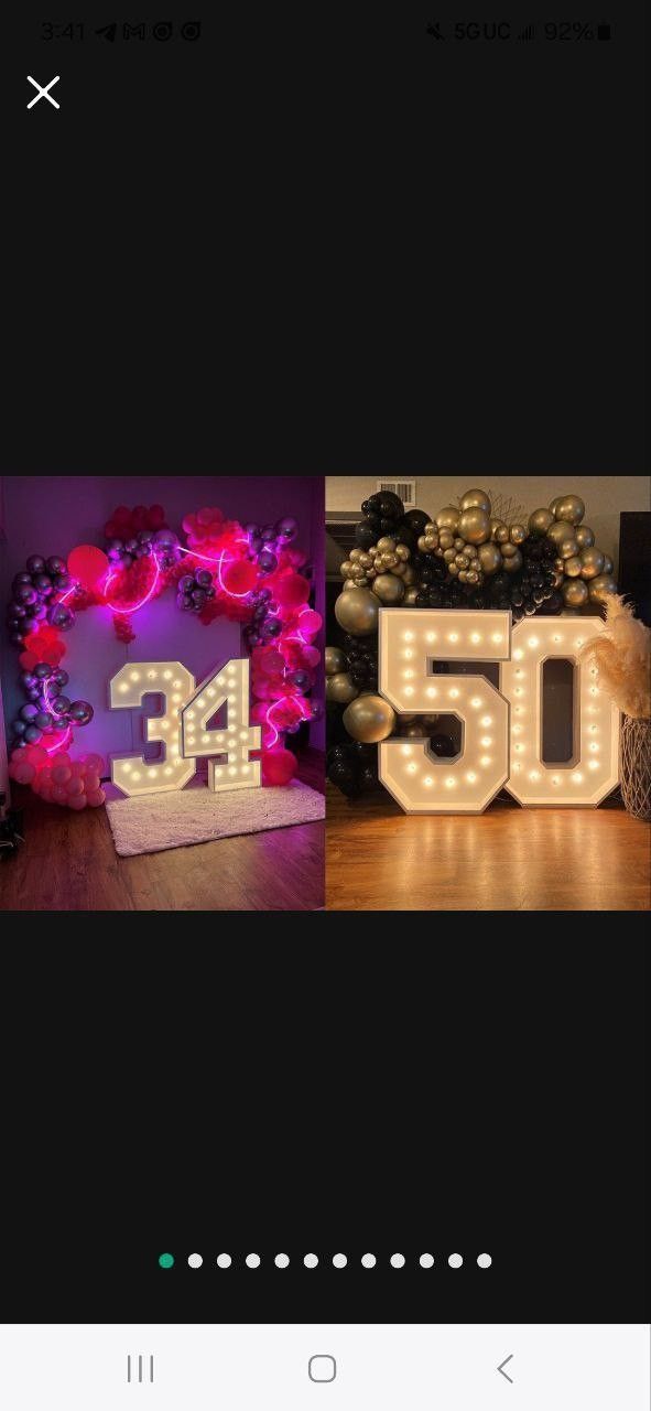 Marquee Numbers