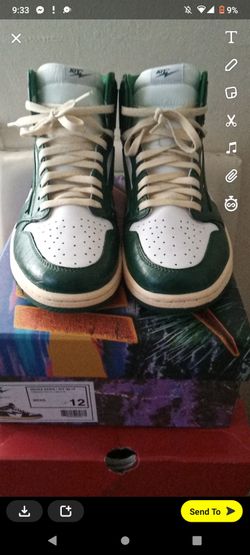 Air Kiy X Reves Paris Green Croc 