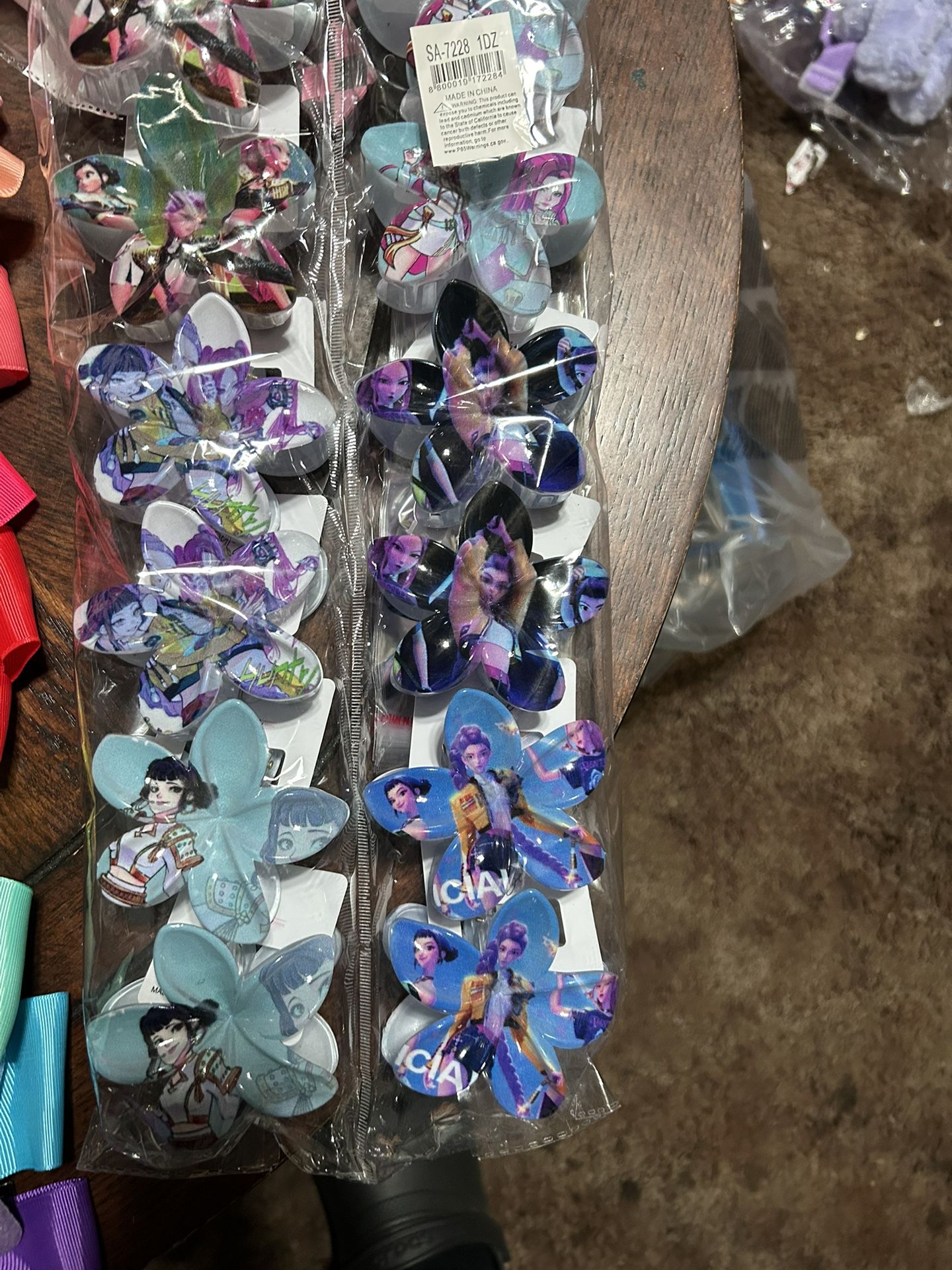 K-Pop Demon Hunters Hair Clamps