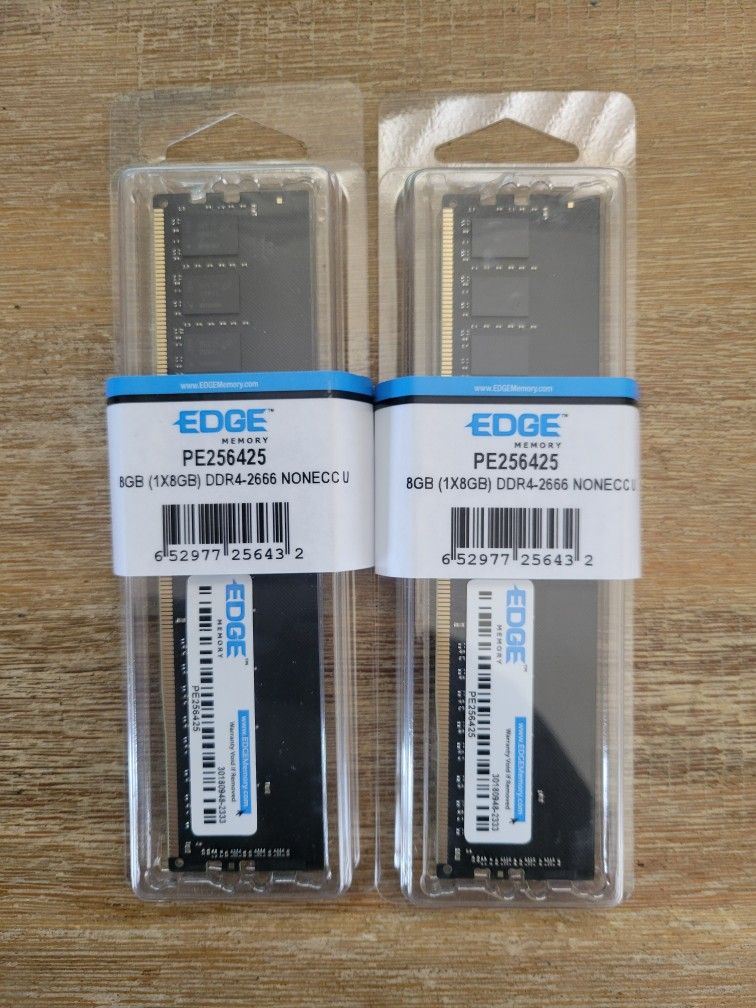 LOT of 2 Edge (2x8GB) DDR4-2666