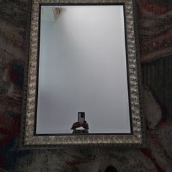 Wall mirror decoration.