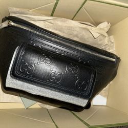 Gucci Jumbo GG Belt Bag (Leather) 