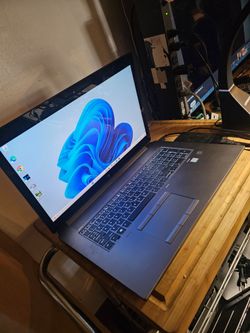 HP 17 Z BOOK G6  Touchscreen  Workstation i7-CPU. 16GB Ram.  1TB m2 NVMe SSD. GPU: RTX Graphics.