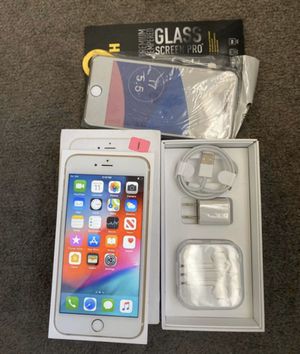 Photo IPhone 6s Plus 64gb for t mobile or metro pcs. Phone is a 9 out of 10 works perfect with all new accessories + case & screen protector 180$