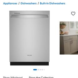 Whirlpool dish washer