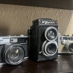 4 Antique Cameras