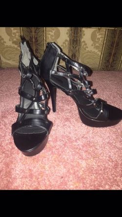 Charlotte Russe strapy heels
