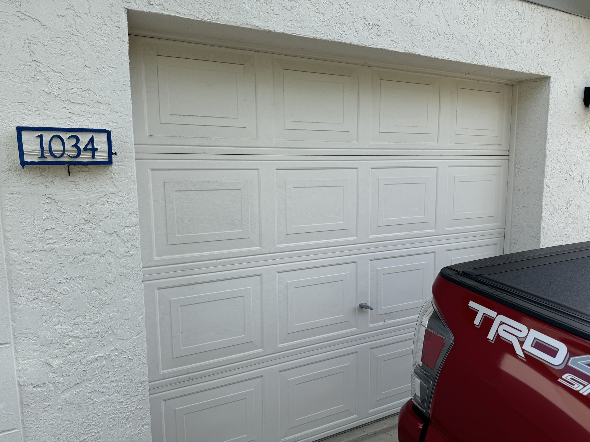 Garage Door- One Car Size- AVAILABLE SUNDAY