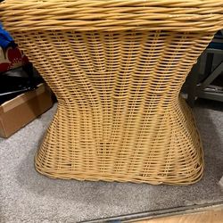 FREE WHICKER TABLE