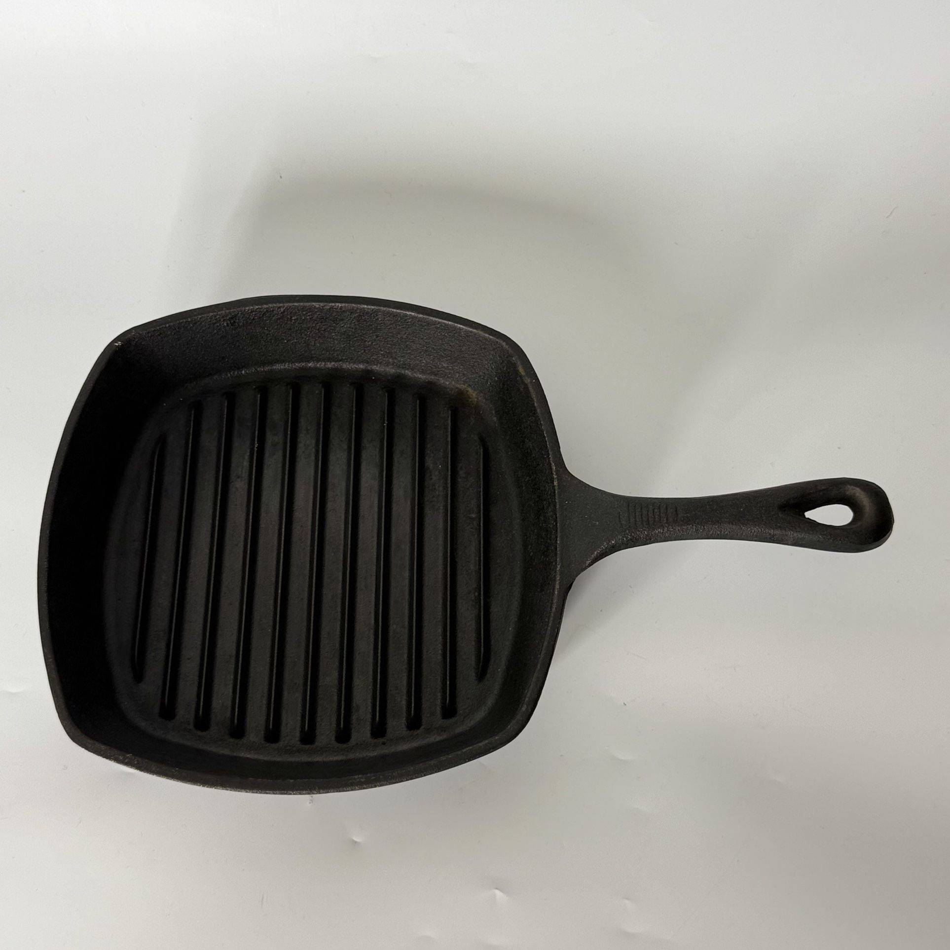 Emeril Lagasse Cast Iron 10" Square Skillet Grill Ribbed Fry Pan Deep 2"