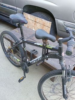 Bicicleta con asiento para niño