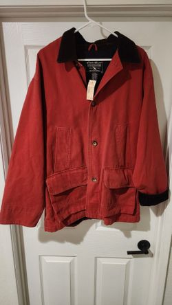 Eddie Bauer Mens Red Barn Coat Size M