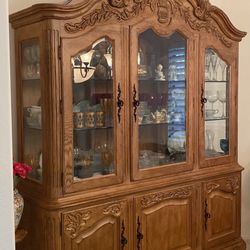 China Hutch With Drawers