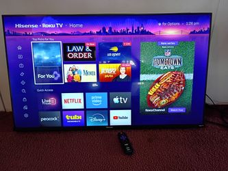 Hisense 43" Smart TV ( Free Delivery if Needed)