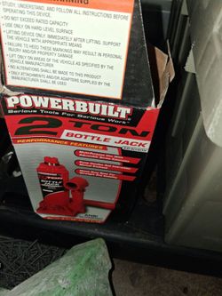 Powerbuilt 2-Ton Bottle Jack, model