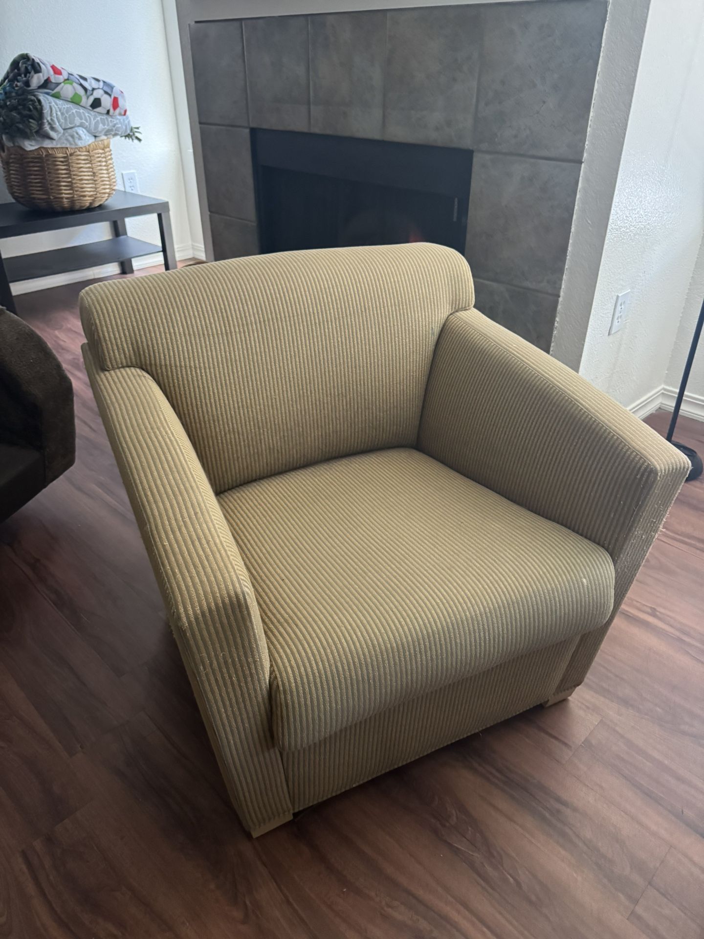 Yellow Accent Armchair