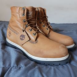 Men's Timberland Boots Size 11 Timbs Tims Wheat Suede Nubuck