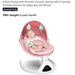 Infant Baby Swing (pink)