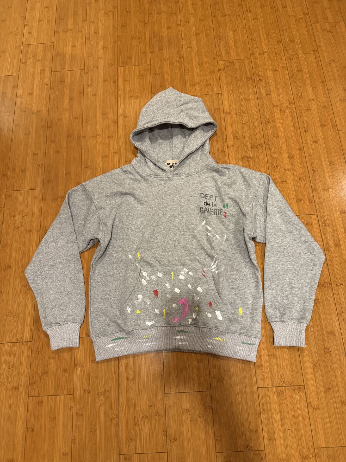 Brand New Gallery Dept Grey Hoodie Size Medium