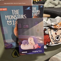 Labubu The Monsters 1am Hugging Time Popmart