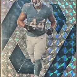 2025 Panini Mosaic Silver Prizm Chop Robinson #20 Miami Dolphins Football Card