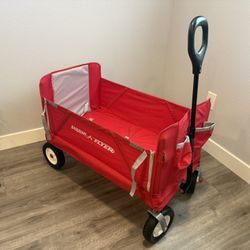 Radio Flyer All‑Terrain Wagon w/ Seatbe