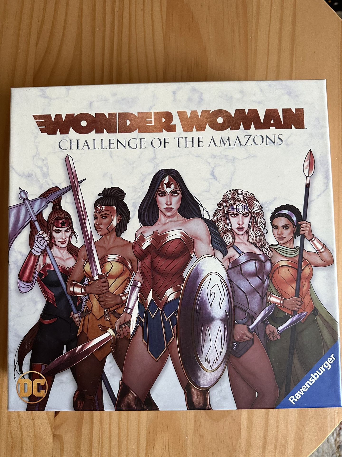 Wonder Woman Challenge Of The Amazons Board Game