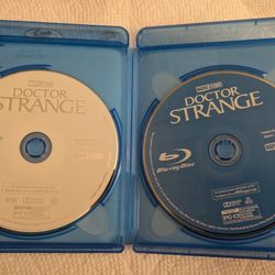 2 Doctor Strange * Blu Ray & DVD * Combo Pack Marvel Studios * 115 Min. Bonus Extras From Movie Mint