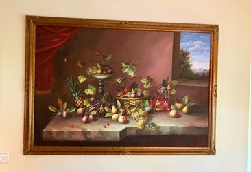 Large Canvas Painting 