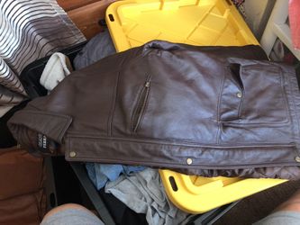 Brown leather Jacket