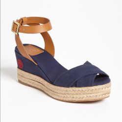 Tory Burch Canvas Sandals size 7