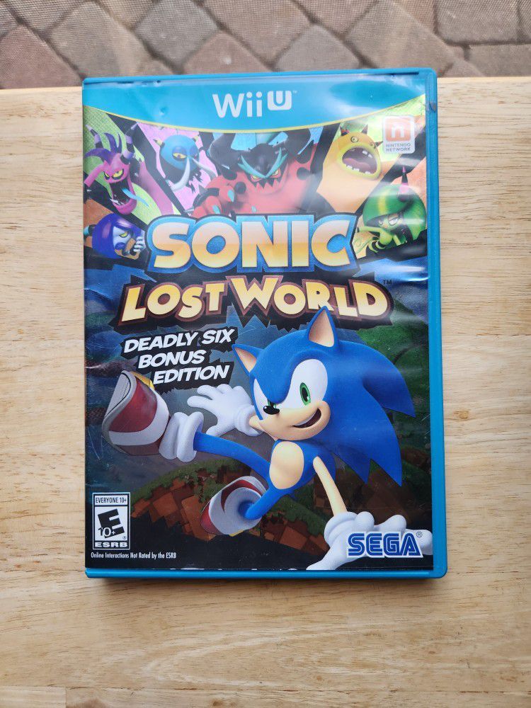 Sonic Lost World for Nintendo Wii U