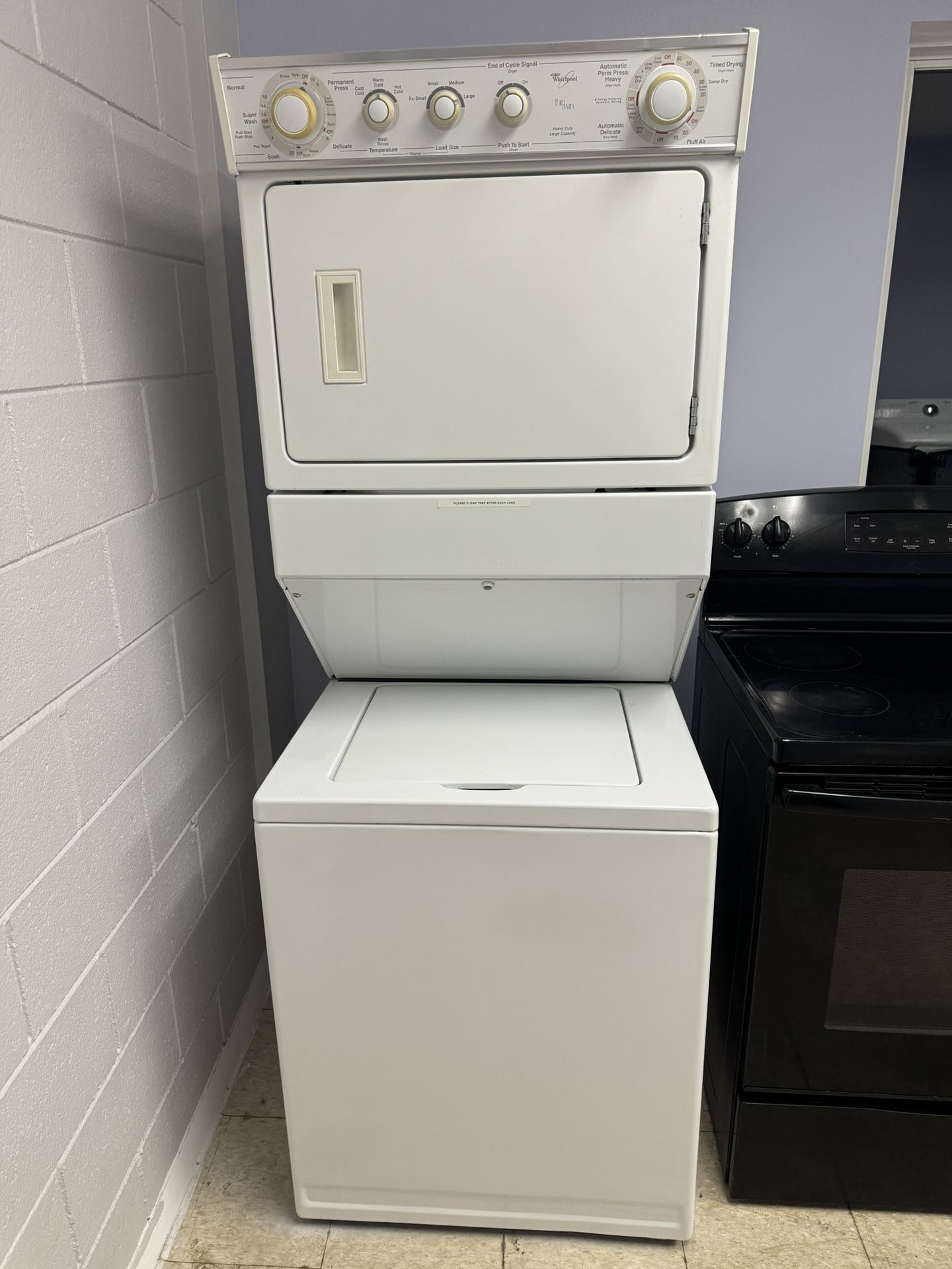 Whirlpool Stack Washer And Dryer